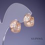 أقراط Xuping 15x8mm "طلاء ذهبي 18K"