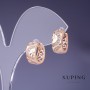 أقراط Xuping 14×7mm "طلاء ذهبي 18K"