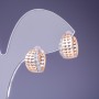 أقراط Xuping 8x13mm "مطلية بالذهب 18K"