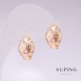 أقراط Xuping مطلية بالذهب 18k 15x10mm