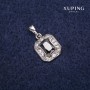 قلادة Xuping 11×14×20mm روديوم