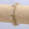 سوار من حجر طبيعي كوارتز روتيلي شظايا 7mm+